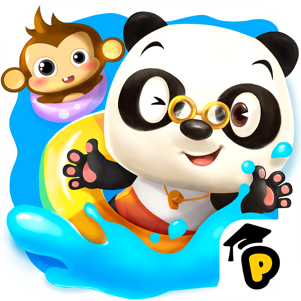 dr panda swimming pool game